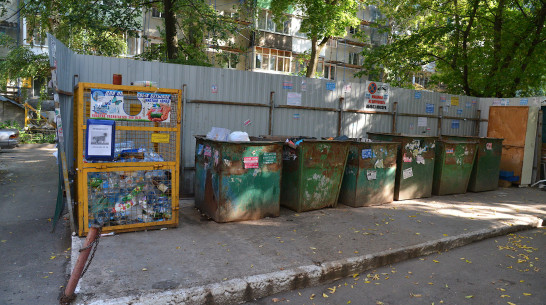 Воронежцы смогут сообщить о проблемах вывоза и сбора мусора на контейнерных площадках