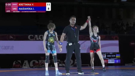 Сила Веры. Воронежская школьница стала двукратной победительницей первенства Европы по спортивной борьбе