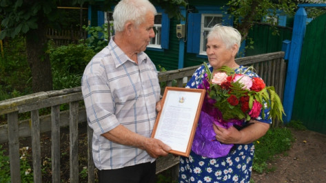 Супруги Крамаревы из Калачеевского района получили награду в День семьи, любви и верности
