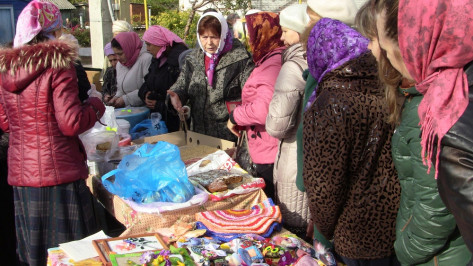 В Богучарском районе прошла благотворительная Покровская ярмарка