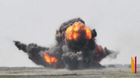 Подрыв арсенала из 8 боеприпасов провели по заявке мэрии Воронежа