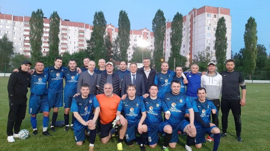 Воронежские футболисты «ДСК-Строитель» одержали победу над командой «Газстройпром»