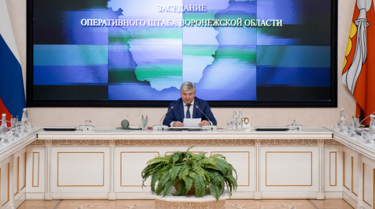 По поручению губернатора в Воронежской области создали 4 рабочие группы оперштаба по координации безопасности