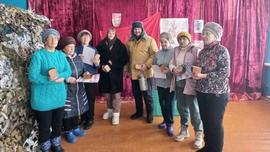 В павловском селе Михайловка провели акцию «Дорога жизни» в память о снятии блокады Ленинграда