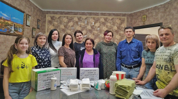 Лискинские волонтеры отправили участникам СВО 5 тыс моющих комплектов