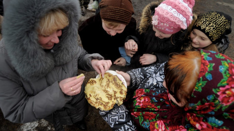 Воронежские спасатели проведут Масленицу для украинских переселенцев
