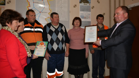 Нижнедевицкие дорожники заняли второе место в областном смотре-конкурсе по охране труда