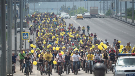 Фото РИА «Воронеж». Всероссийский велопарад 