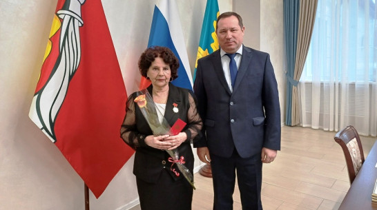 Звание «Почетный ветеран Воронежской области» присвоили двум жительницам Хохольского района