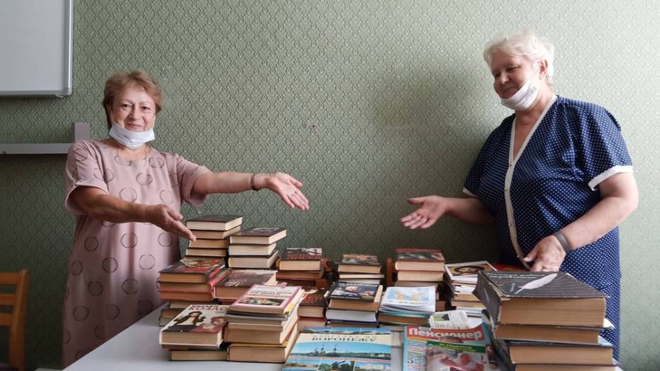 В Лисках местное отделение общества инвалидов попросило земляков поделиться книгами