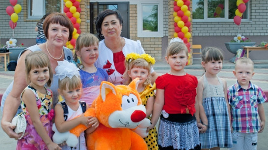 В Лискинском детском саду №9 завершено строительство нового корпуса