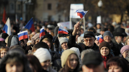 В День народного единства воронежцев призвали поддержать «украинских братьев»