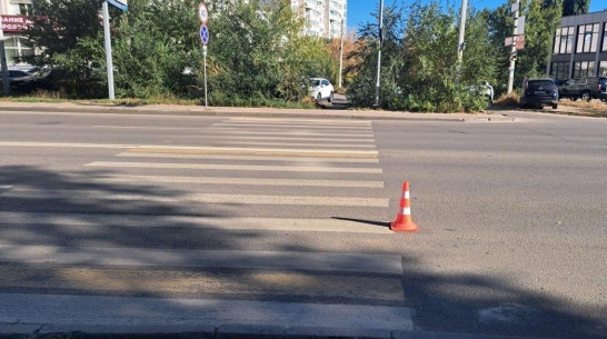 В Воронеже Volkswagen сбил мужчину на пешеходном переходе