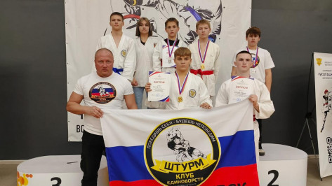 Рукопашники из Борисоглебска завоевали 12 медалей на областных соревнованиях