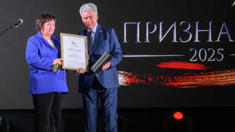 Верхнемамонский волонтер стала лауреатом премии «Признание. Все для Победы»