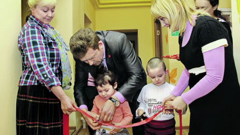 В Панинском районе после капремонта открылся детский сад