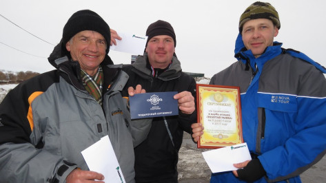 Воронежец победил в областном турнире по зимней рыбалке