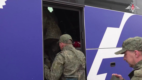 Из украинского плена вернулись 30 воронежских бойцов