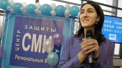 Директор Центра защиты прав СМИ из Воронежа получила премию за защиту прав человека