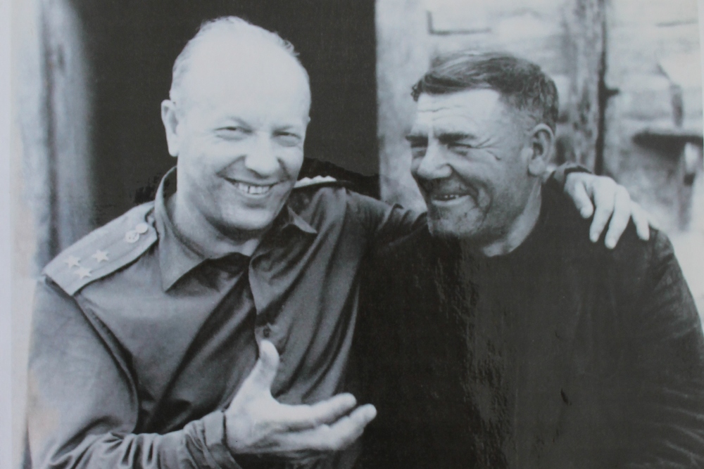Алексей Жеребятьев (слева) и Игнат Черных. Встреча в 1965 году
