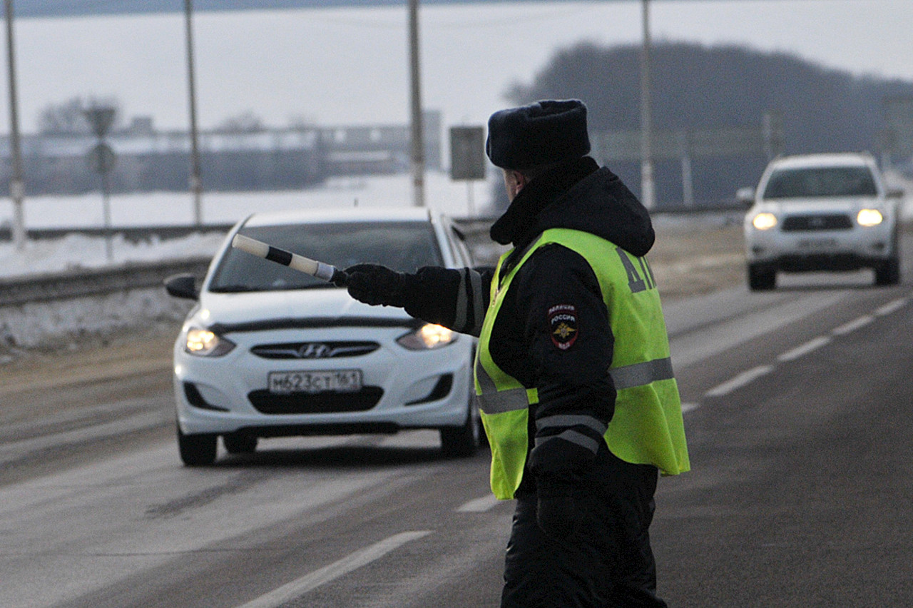 Водителя с 350 просроченными штрафами остановила полиция под Воронежем