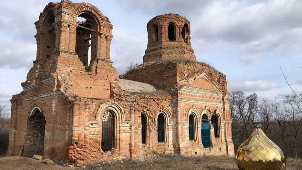 Храм в селе Басовка