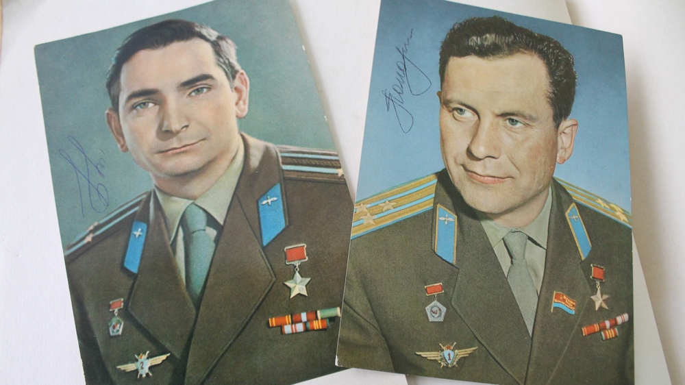 Валерий Быковский и Павел Попович