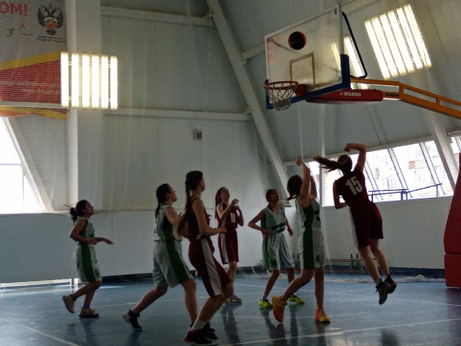 баскетбол девушки
