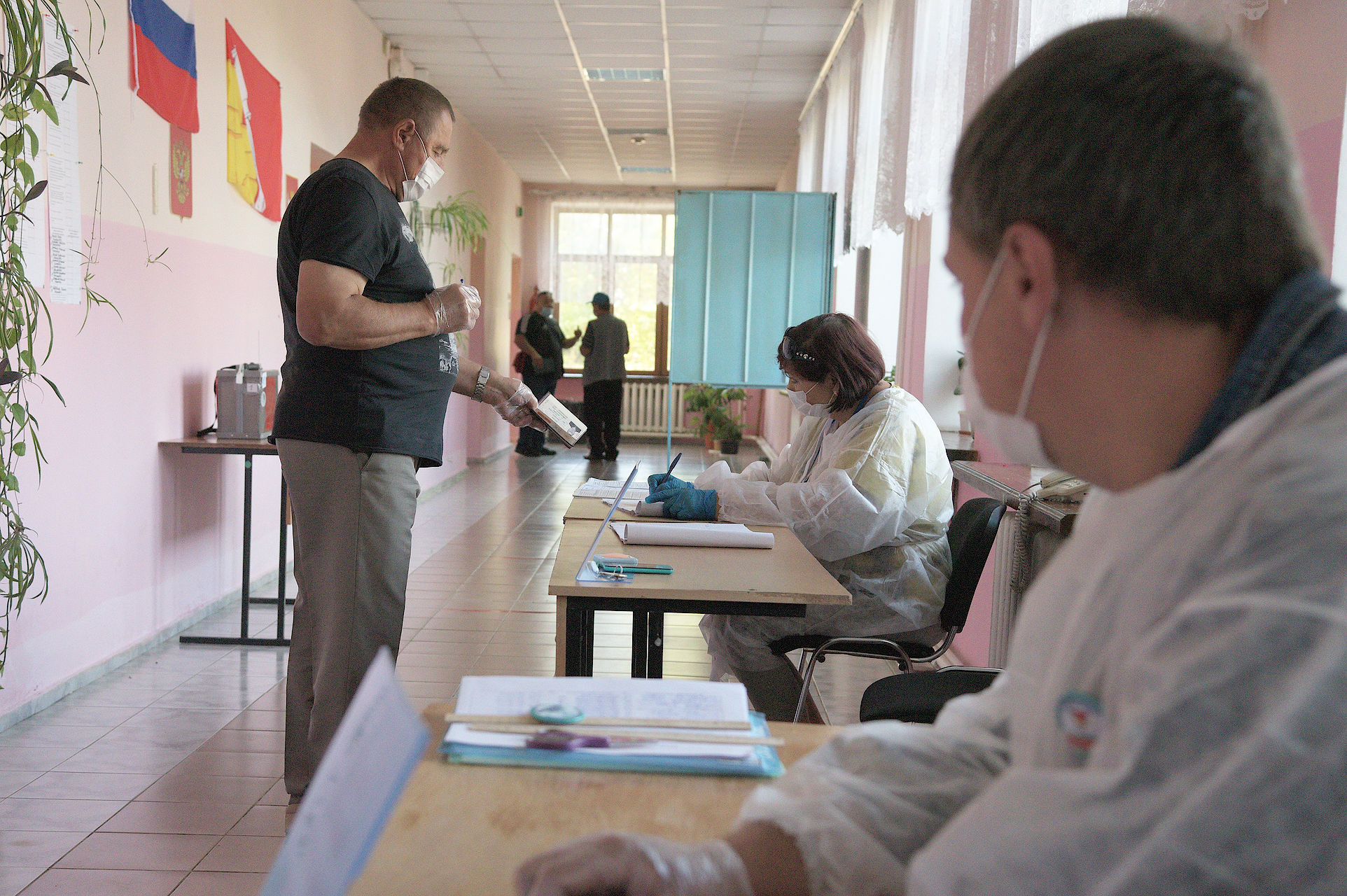 Школы на время выборов