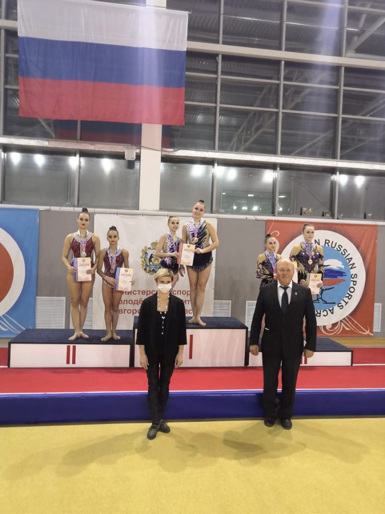 Воронежские акробаты взяли медали чемпионата России