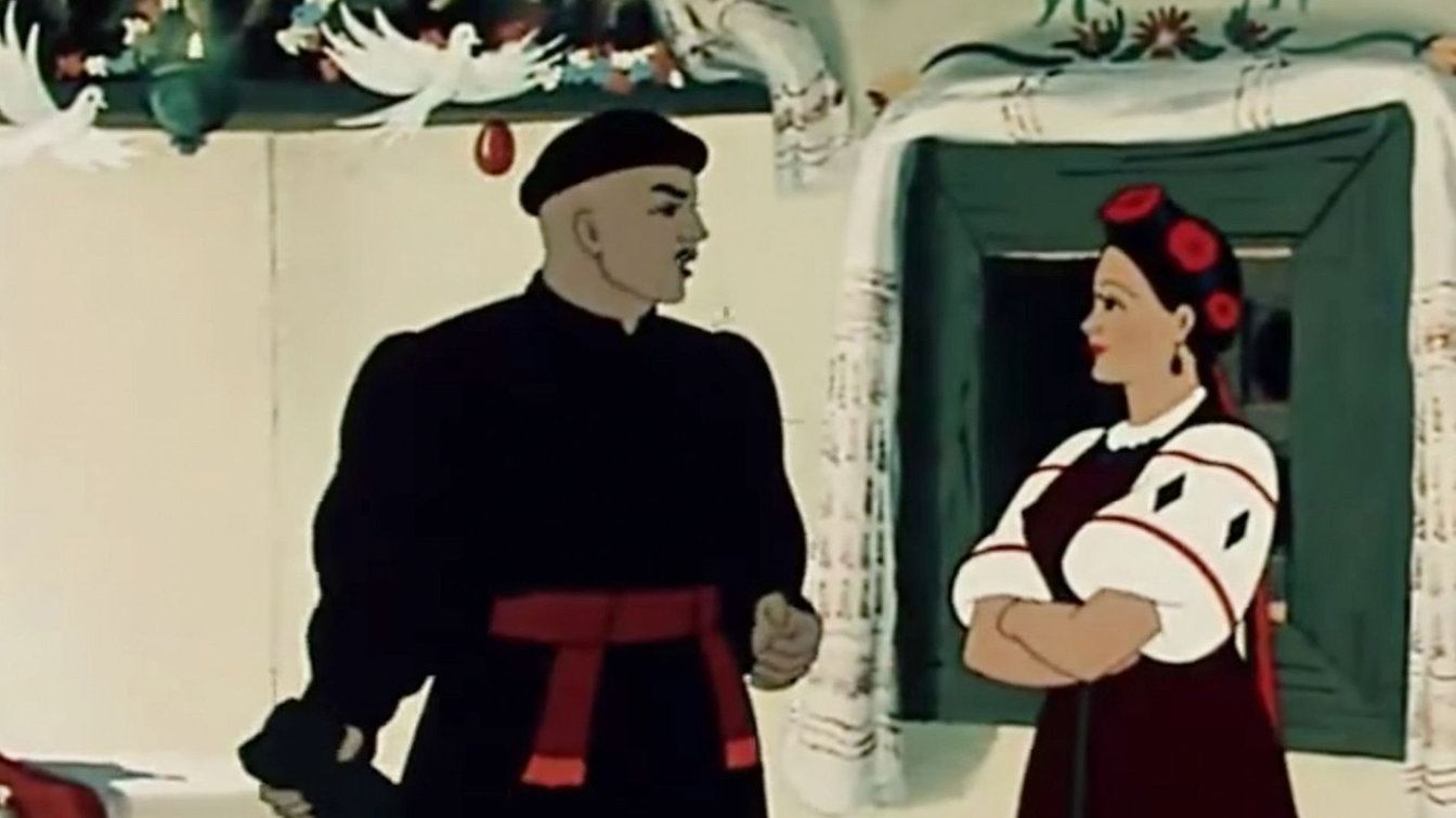 Скриншот м/ф «Ночь перед Рождеством» (1951 г.)