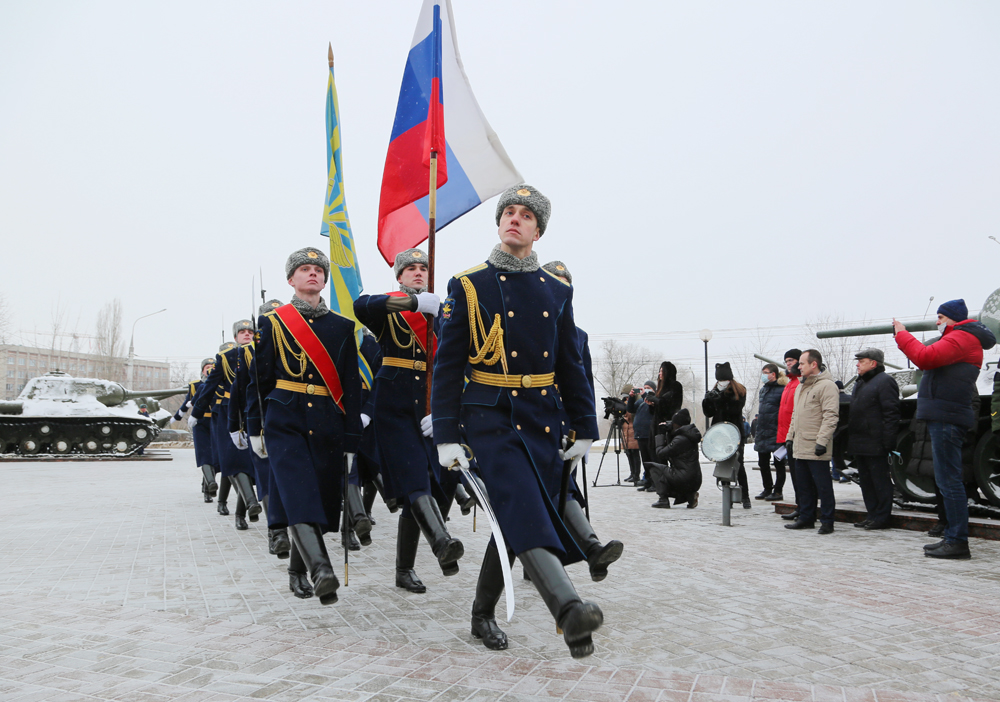 Торжественная церемония ко Дню освобождения Воронежа
