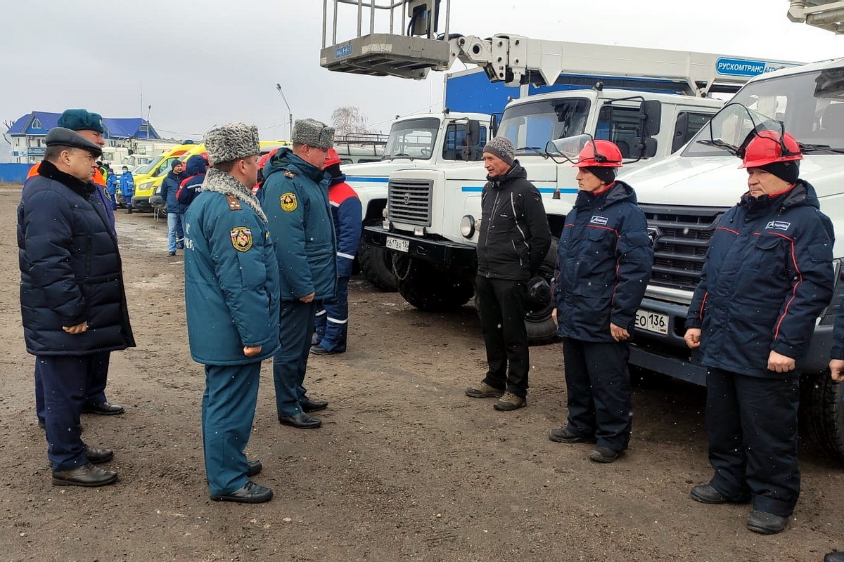 Смотр экстренных служб в Воронеже