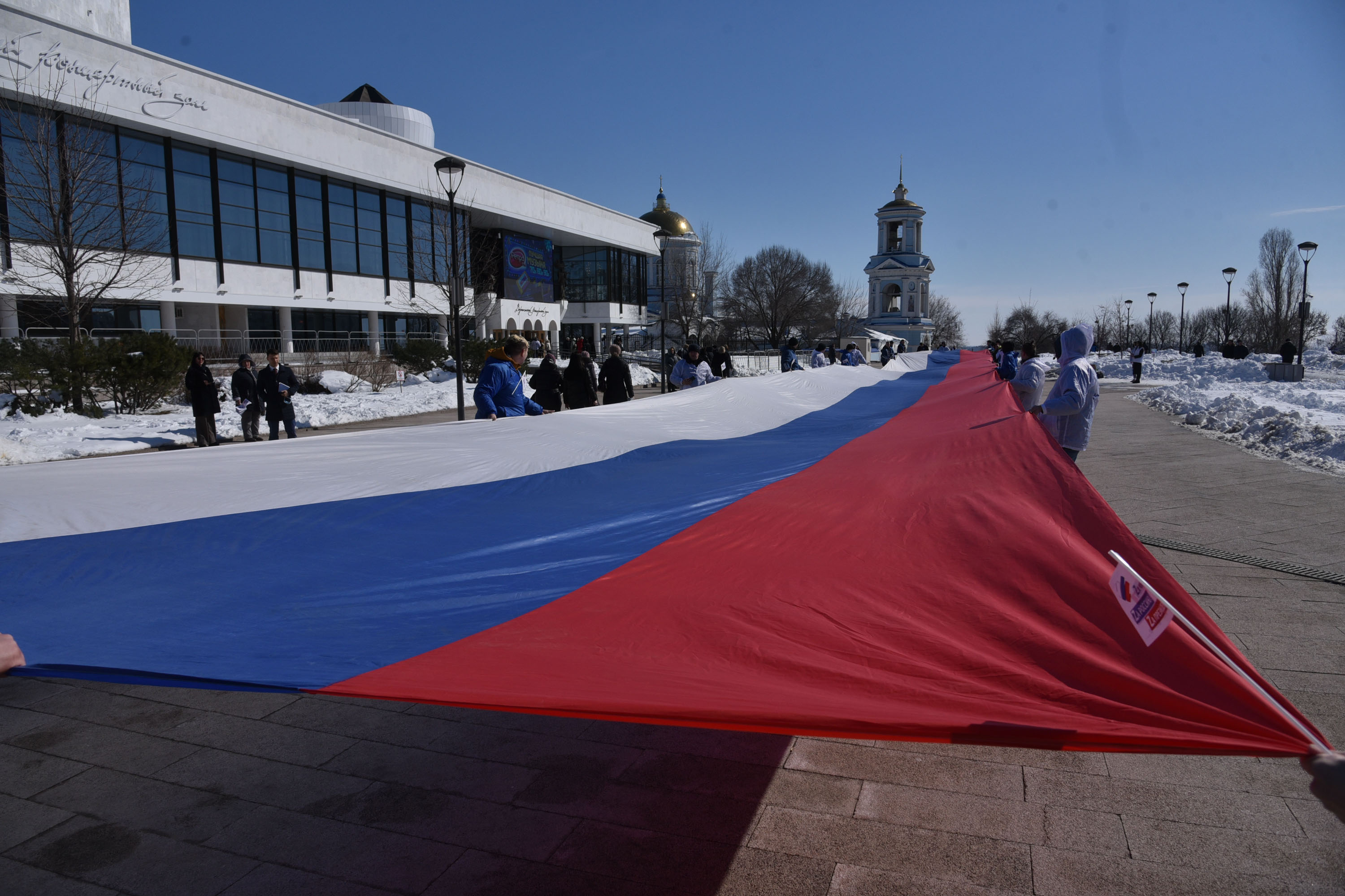 Праздничный концерт в честь воссоединения Крыма с Россией прошел в Воронеже