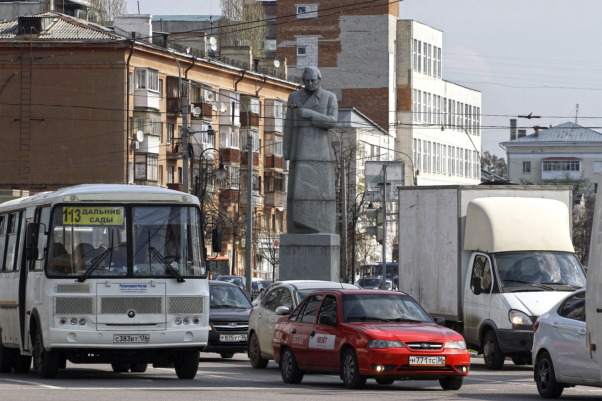 Часть автобусных маршрутов в Воронеже изменится с 11 апреля