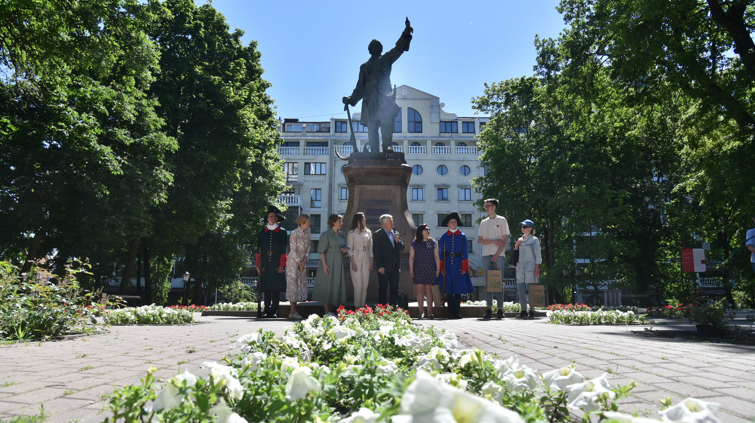 В Воронеже в день рождения Петра I наградили победителей конкурса « Петровский маршрут»