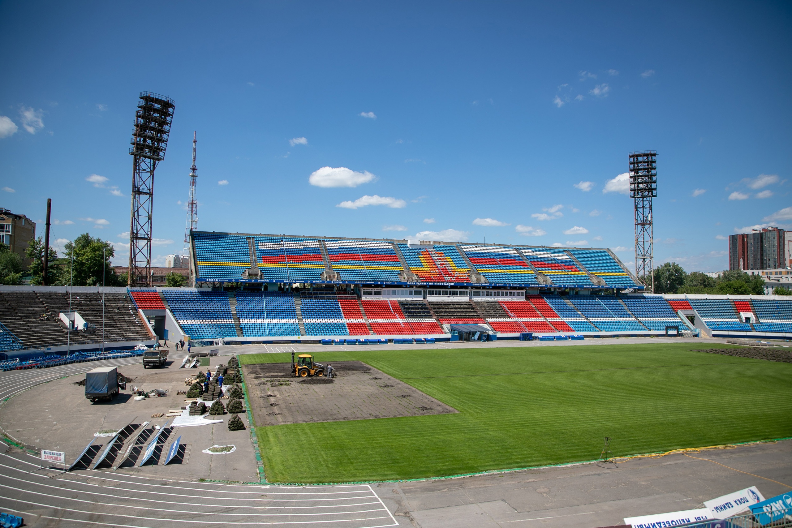 Стадион факела Воронеж в Воронеже