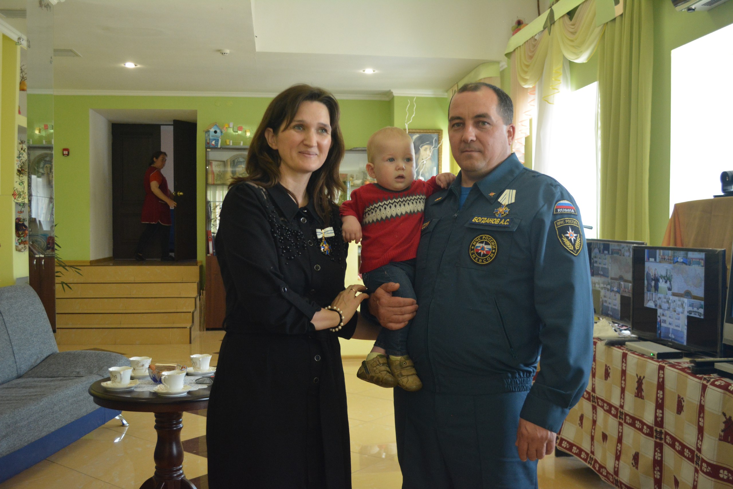 Многодетная семья из Воронежского области получила орден «Родительская слава» от президента