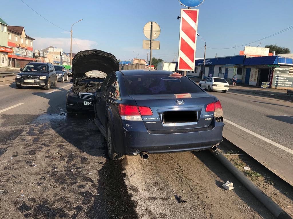 Массовая авария на подъезде к Воронежу