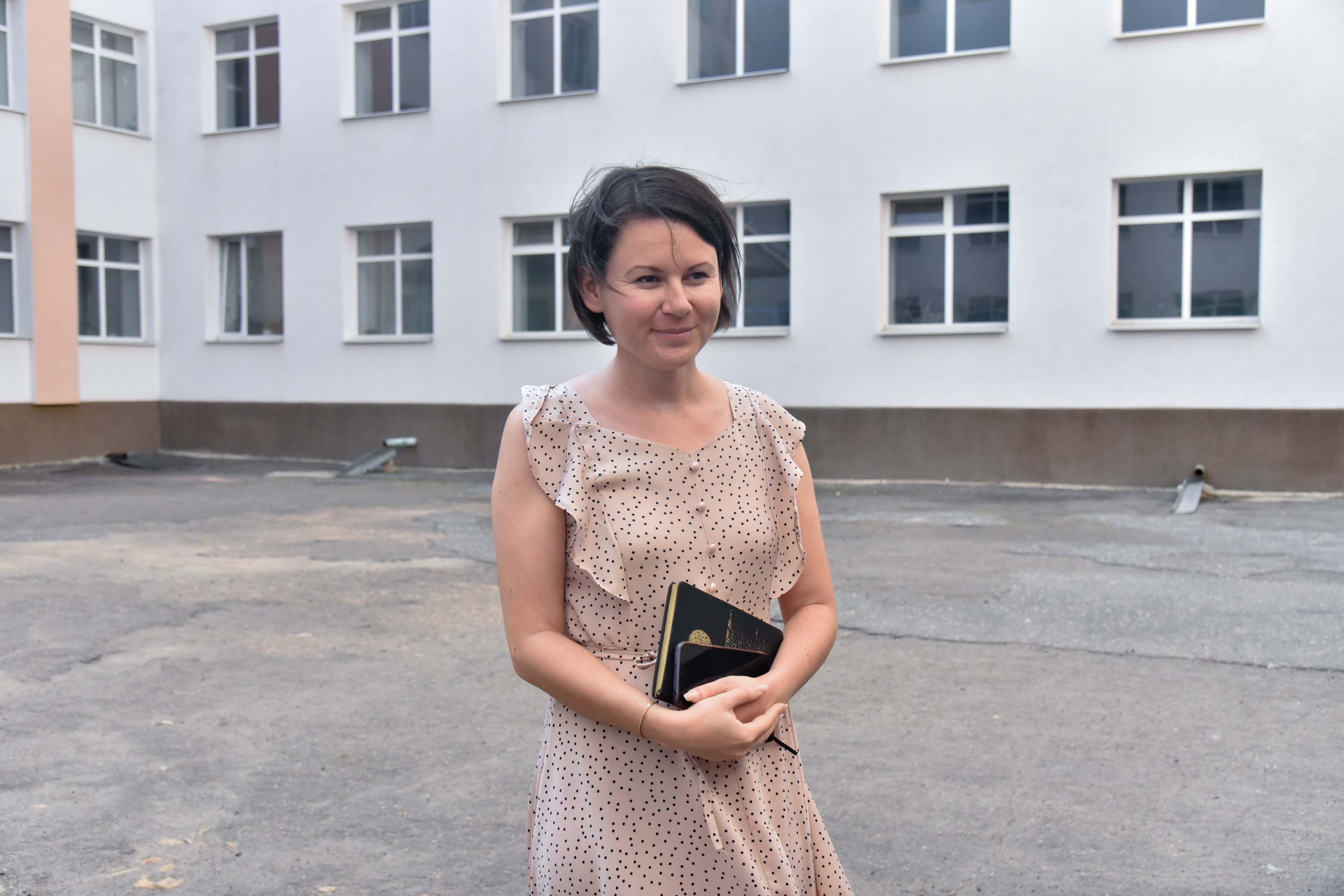 Директор Марковской гимназии Алина Воробьева; фото – Михаил Кирьянов