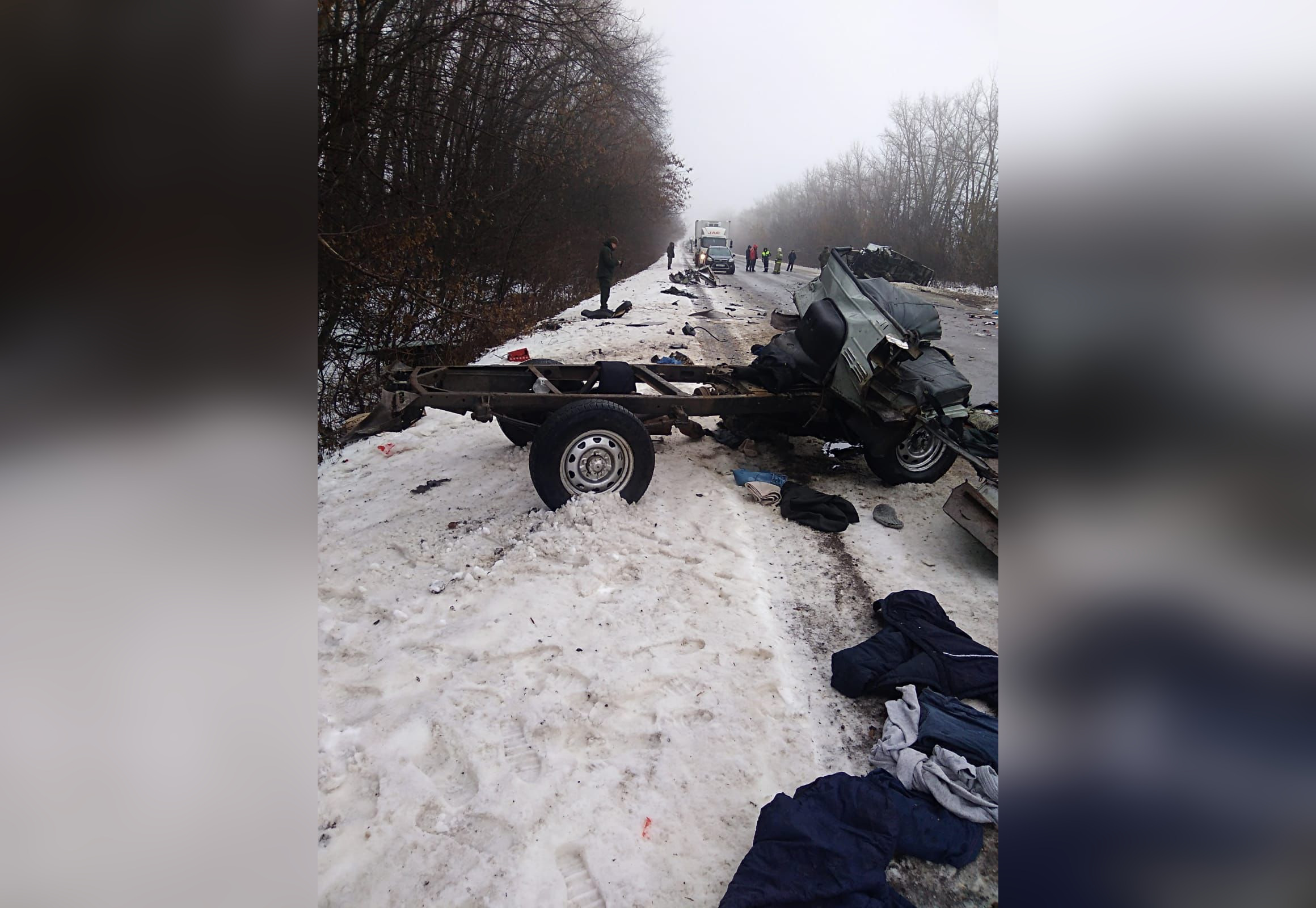 Источник: три человека погибли в ДТП с военным автомобилем в Воронежской  области