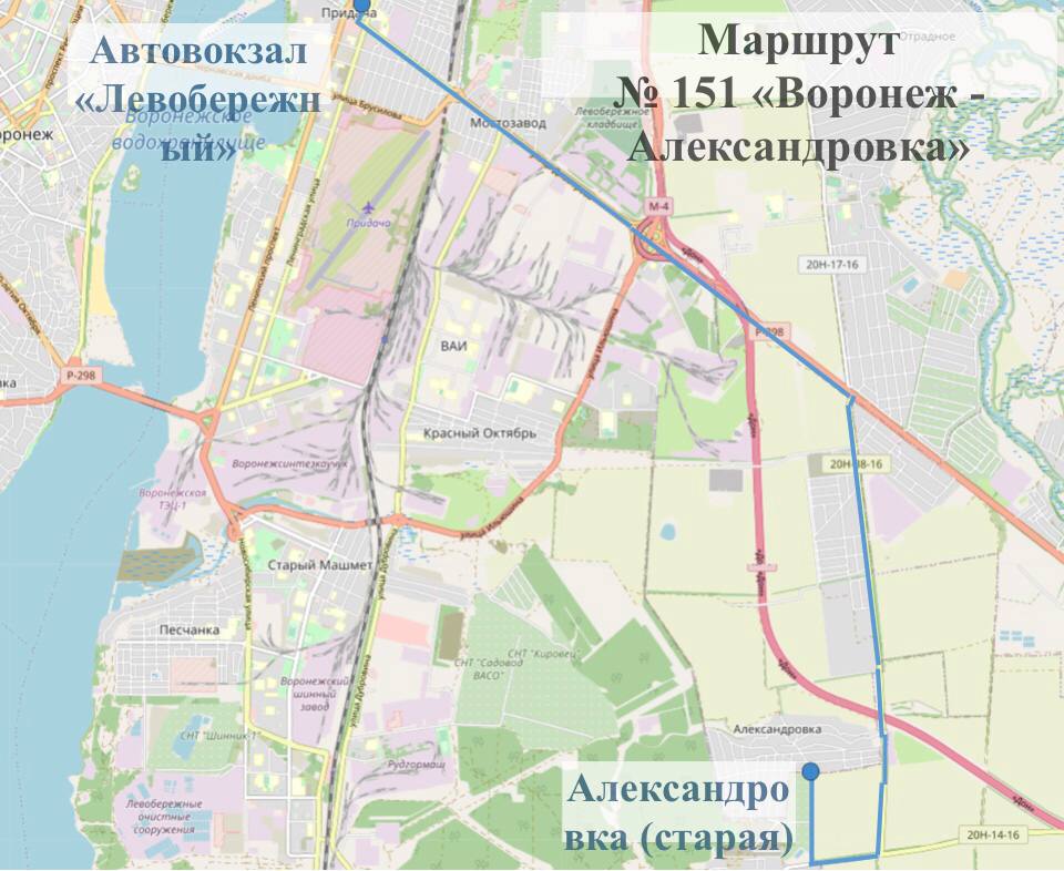 схема - департамент промышленности транспорта Воронежской области