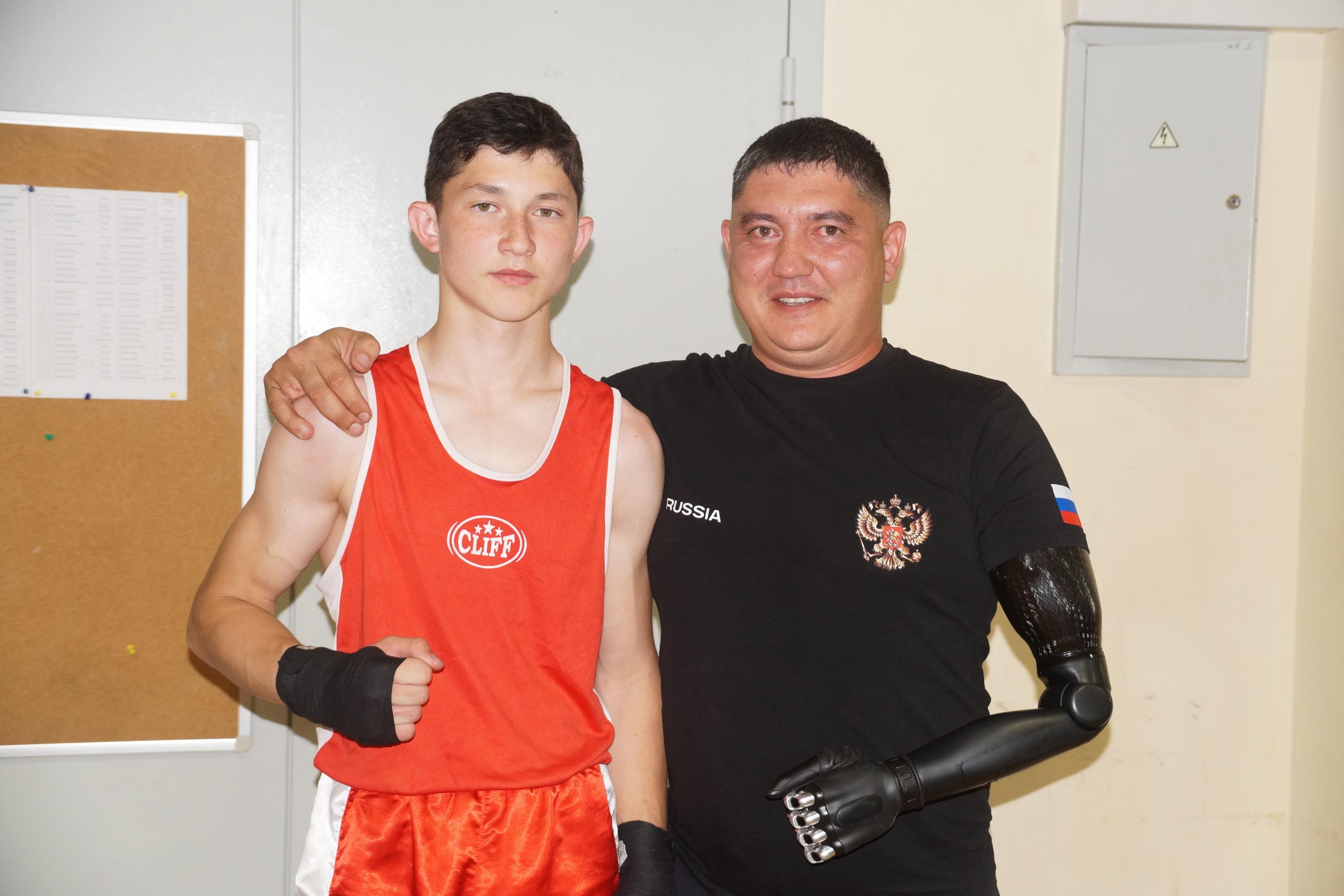 Ринат Стеценко с сыном