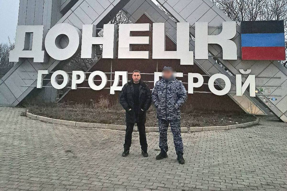 Павел Бугаев вместе с участником СВО. Фото предоставлено героем публикации