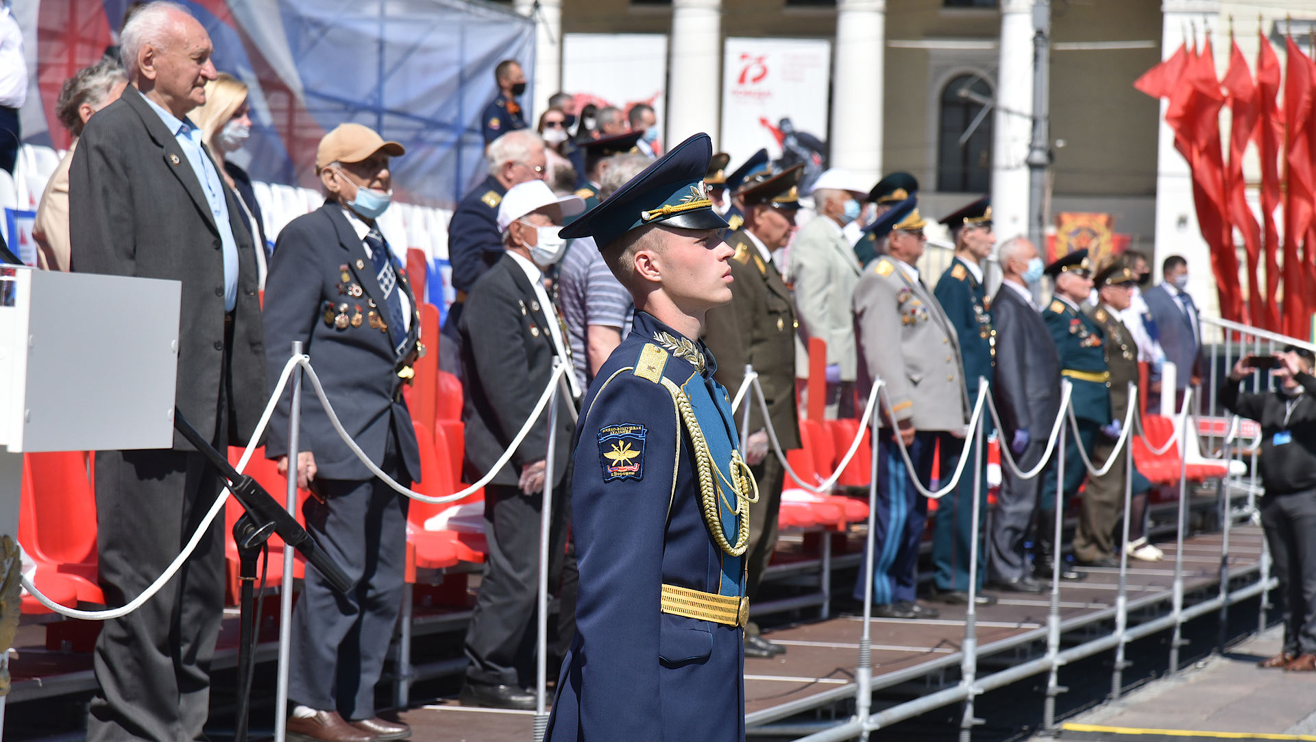 Воронежский губернатор: «Ждем ветеранов ВОВ на параде в честь 79-й  годовщины Победы»