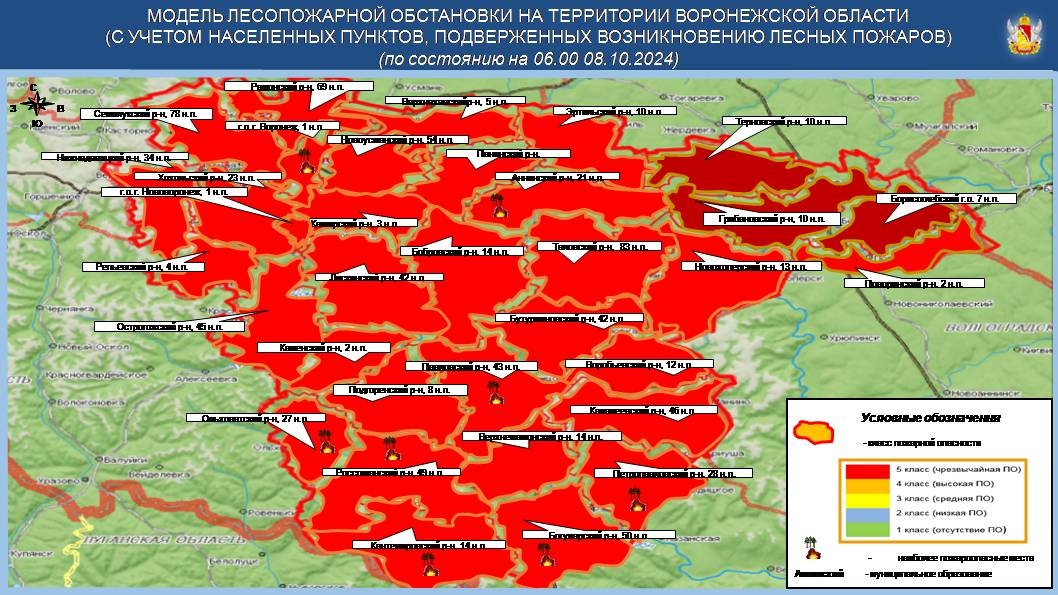 Информация ГУ МЧС по Воронежской области