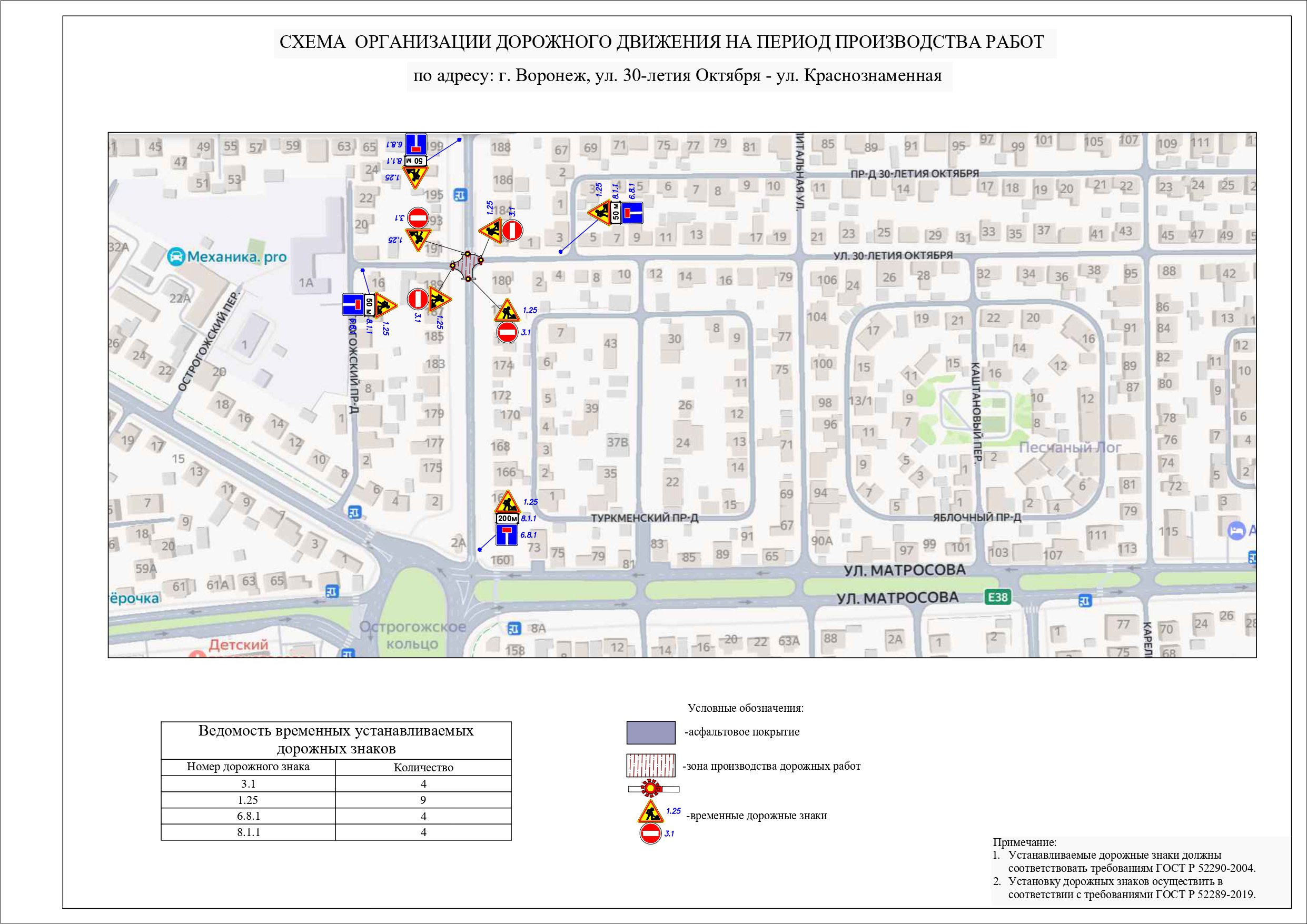 управление дорожного хозяйства администрации Воронежа