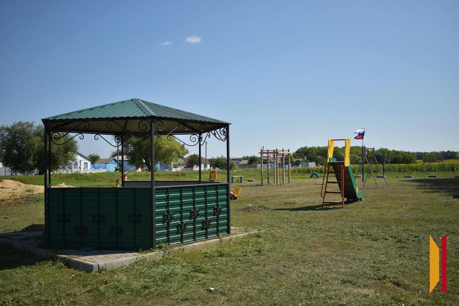  Детская площадка — проект ТОС «Рыбный» 2019 и 2023 годов