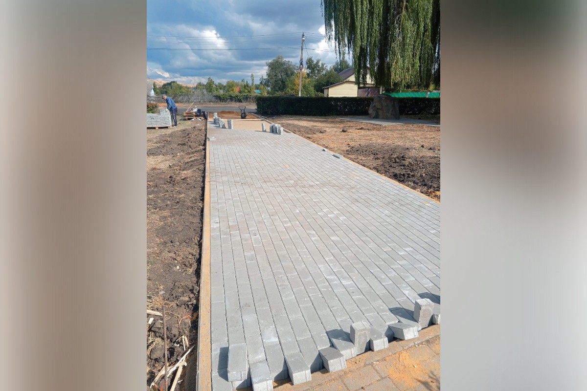 Аллея памяти героям СВО, фото Екатерины Пономаренко