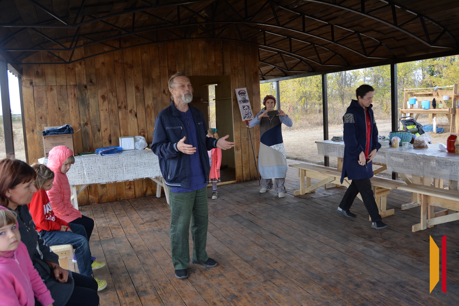 Председатель ТОС «Плодотворное содружество» Сергей Пичугин рассказал о проекте 